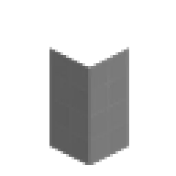 Build Grey Light Roof Steep Corner Inverted