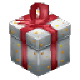 Small White Christmas Packet