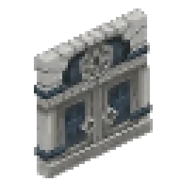 Medium Light Temple Door