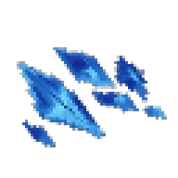 Blue Crystal Shards