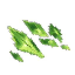 Green Crystal Shards