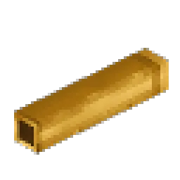 Metal Bronze Gutter Horizontal