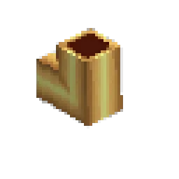 Bronze Pipe - Corner