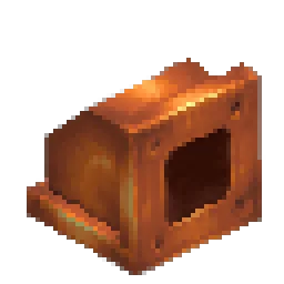 Copper Pipe - Large Corner
