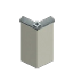 Metal Iron Roof Steep Corner Inverted