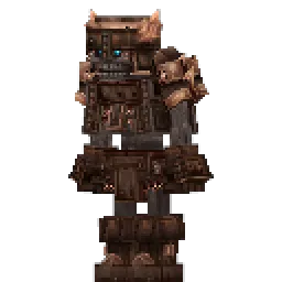 Skeleton Burnt Praetorian