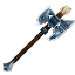 Cobalt Battleaxe