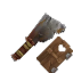 Weapon Dual Sword Shield Scrap