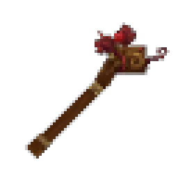 Wooden Kweebec Staff