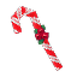 Cane Ornament